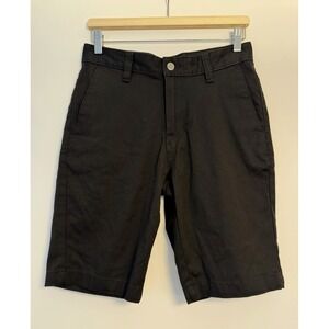 Volcom Men's Black True To This Chino Shorts Size 28 Skater Y2K Streetwear